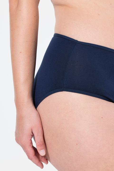 Produktbild Ulla Popken Midislips, 5er-Pack, Punkte/einfarbig (60, 5er Pack)