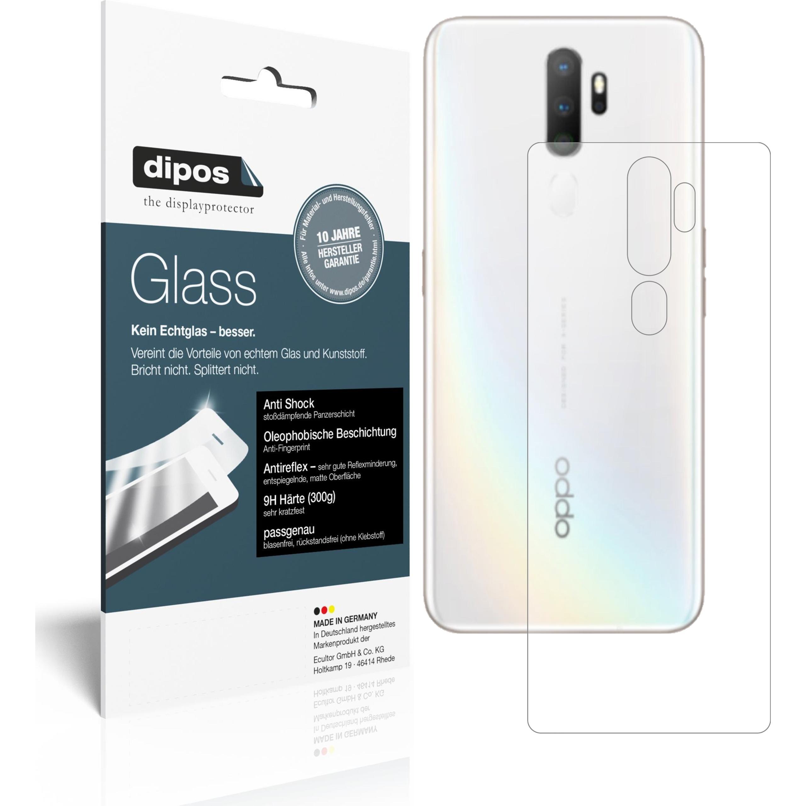 Dipos Displayschutz Anti-Shock (2 Stück, Samsung Galaxy A9), Smartphone Schutzfolie, Transparent