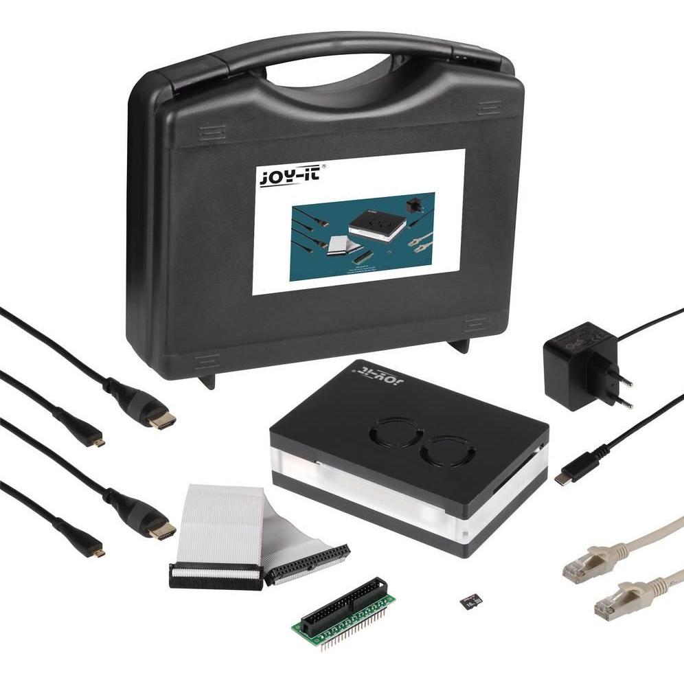 Joy-it Allround Starter Kit V1.2 inkl. Aufbewahrungskoffer, inkl. Gehäuse, inkl. Netzteil, inkl. HDMI™-Kab, Entwicklungs...