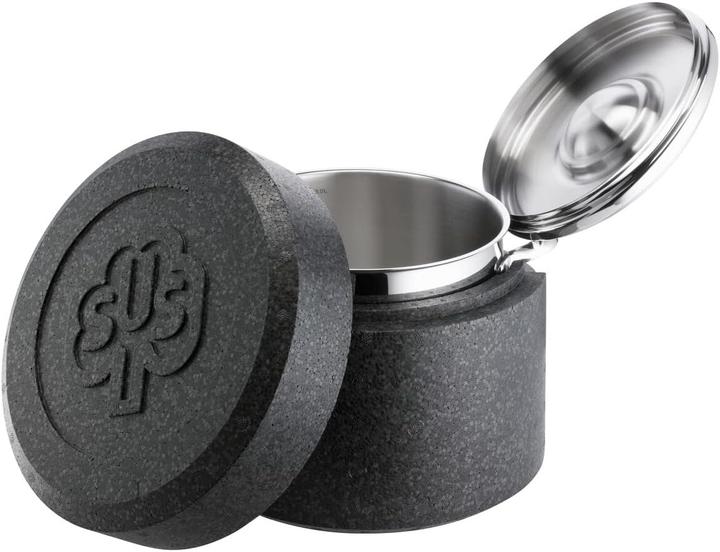 Actual product image Schulte-Ufer SUS thermo pot with saucepan (Stainless steel)