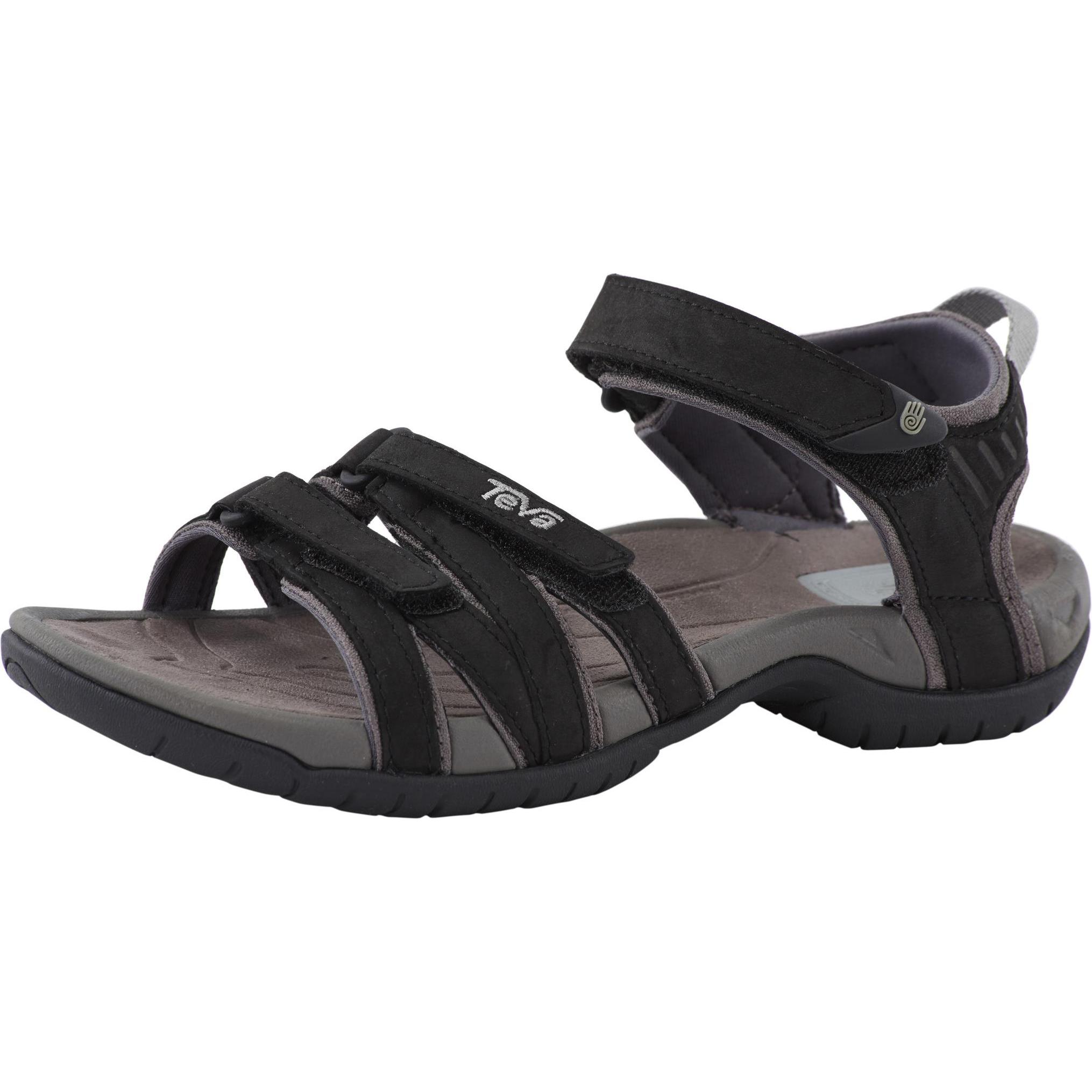 Teva, Damen, Sandalen, Tirra Leather Sandals, Schwarz, (42)