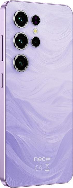Actual product image Neow Safe Plus (Smartphone pour adolescent - 6.6" - 128 Go, 4 Go RAM) Violet (128 GB, Violet, 6.60")