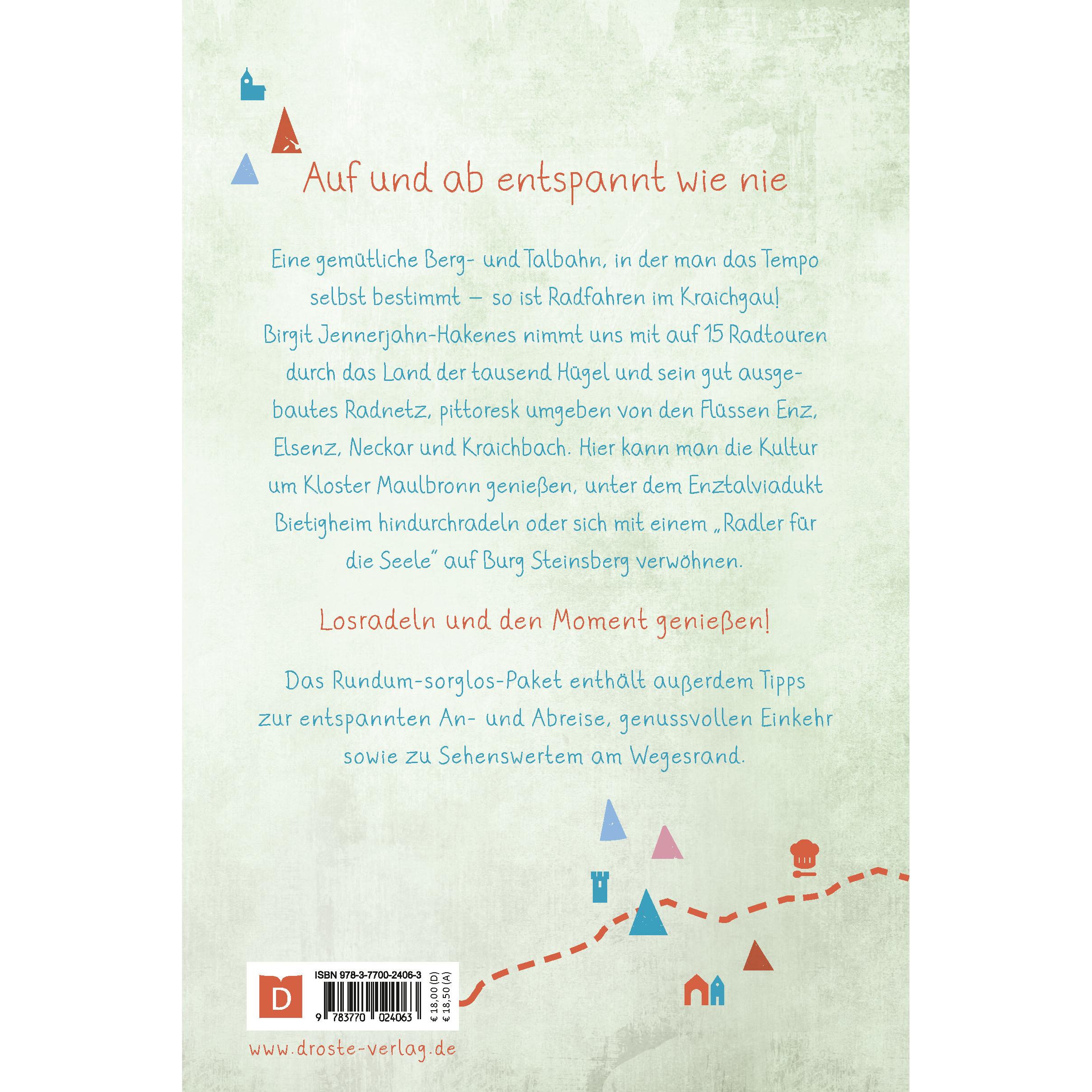 Thumbnail - Kraichgau. Radeln für die Seele, Ratgeber von Birgit Jennerjahn-Hakenes
