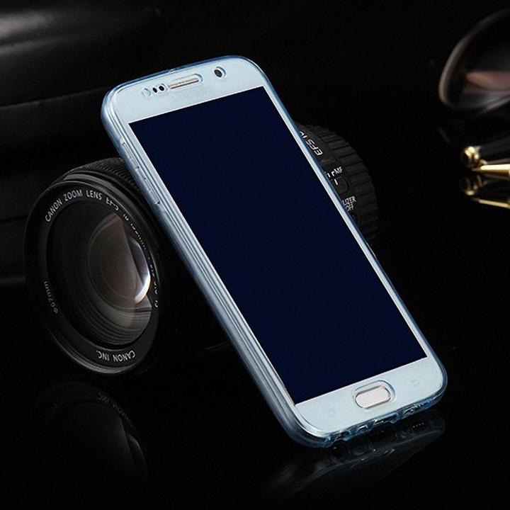 Produktbild König Design LG G6 Hülle Case Handy Cover Schutz Tasche 360 Schutzhülle Bumper Etuis Blau (LG G6)