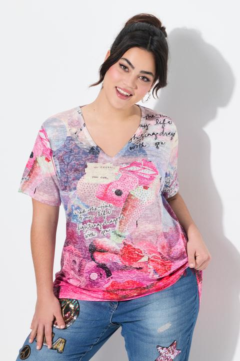 Produktbild Angel of Style T-Shirt, A-Linie, Eiscreme-Print (50)
