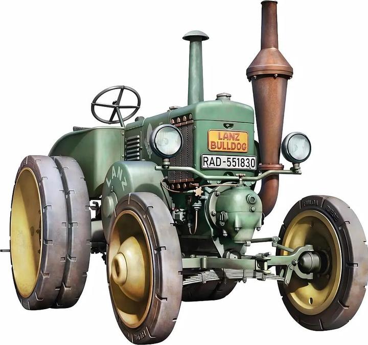 Produktbild 1:24 Dt. Industrie Traktor D8511 (1)