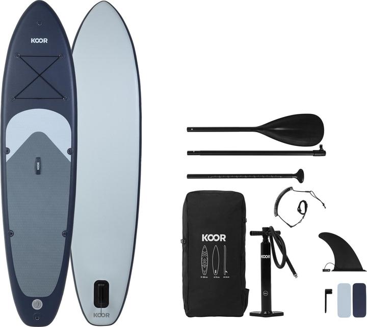 Actual product image Koor SUP Board Asuubi 10'6 (320 cm) Set Bluscuro (10'6")