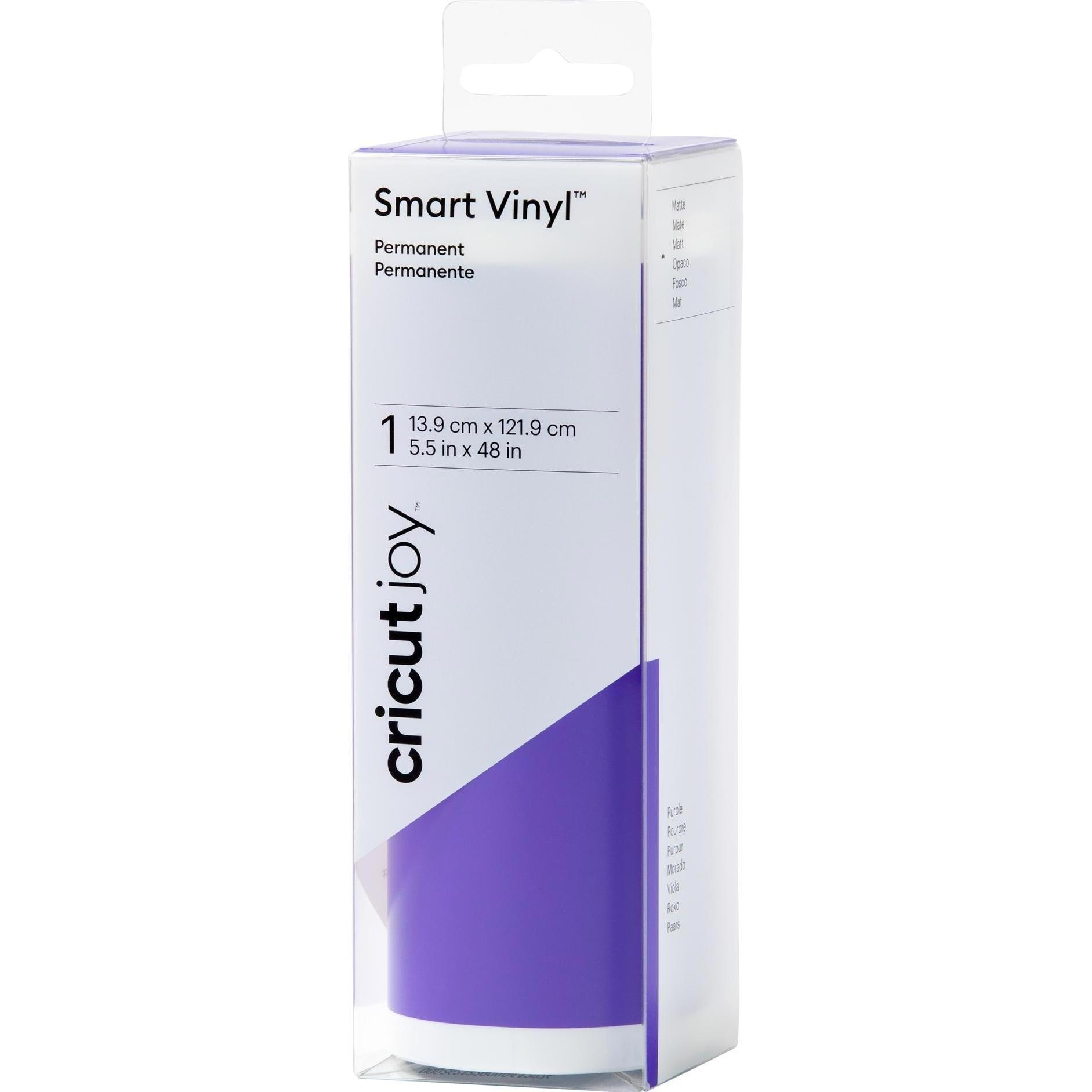Cricut, Bastelpapier, Smart Vinyl Permanent Joy 14x122cm 1 sheet Mat Purple (P) (1 x)