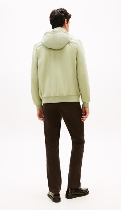 Produktbild Tommy Hilfiger Felpa con Cappuccio Zip Through Mix Media (M)