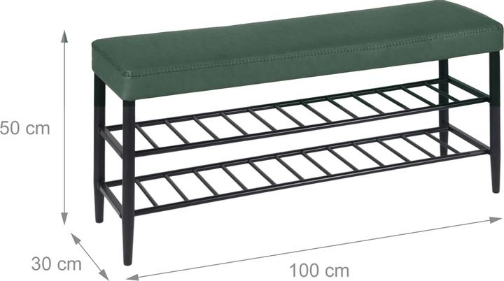 Produktbild Relaxdays Schuhbank (100 x 30 x 50 cm)