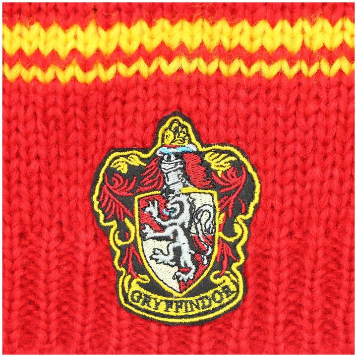 Actual product image Distrineo Harry Potter - Red and Yellow Gryffindor Slouchy Beanie (One size)