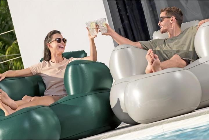 Actual product image Bestway Comfi Cube Inflatable Lounger
