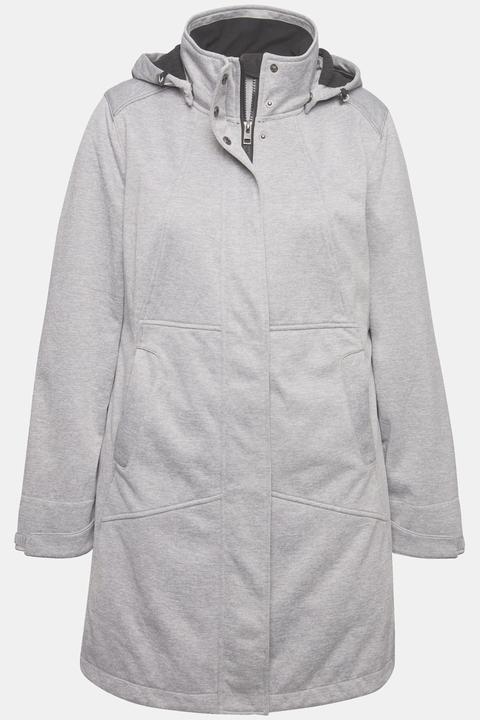 Actual product image Ulla Popken HYPRAR Melange Softshell Jacket (46, 48)