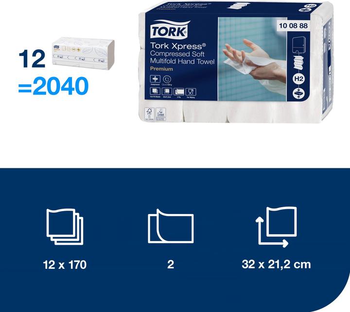 Actual product image Tork Xpress (12x)