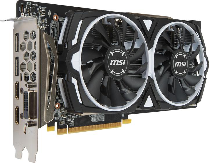 Image du produit MSI Radeon RX 580 ARMOR OC (8 Go)