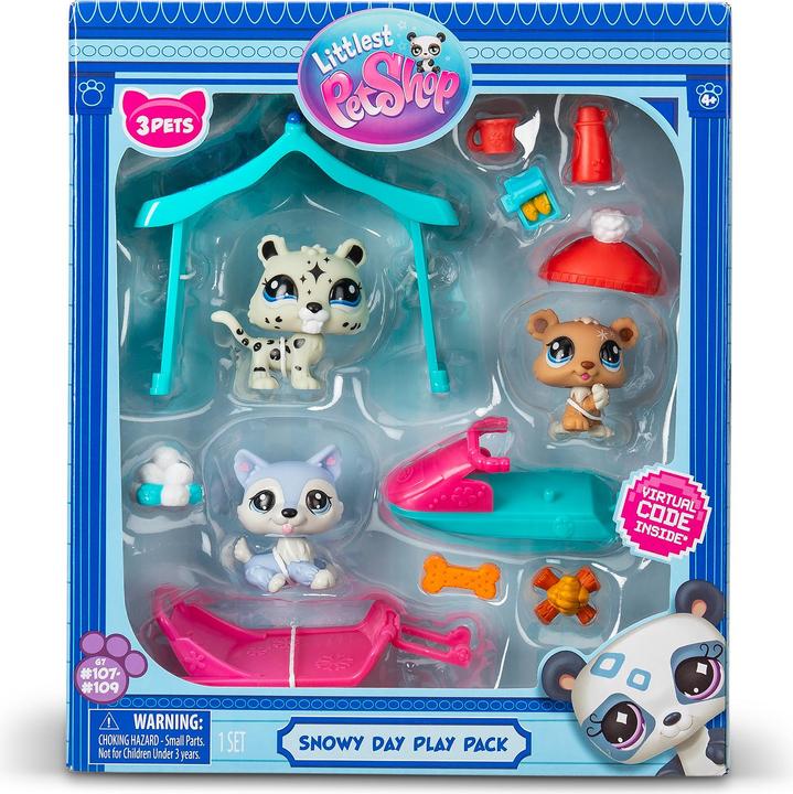 Produktbild Littlest Pet Shop Snowy Day Play Pk (00534)