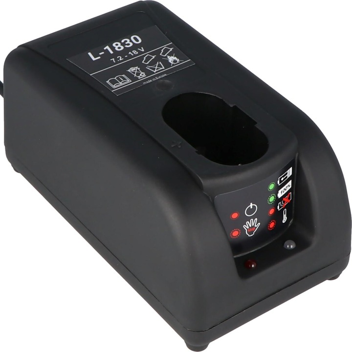 Produktbild AccuCell Akku Power Schnell-Ladegerät L-1830 7,2 - 18 Volt Ladestrom 3A