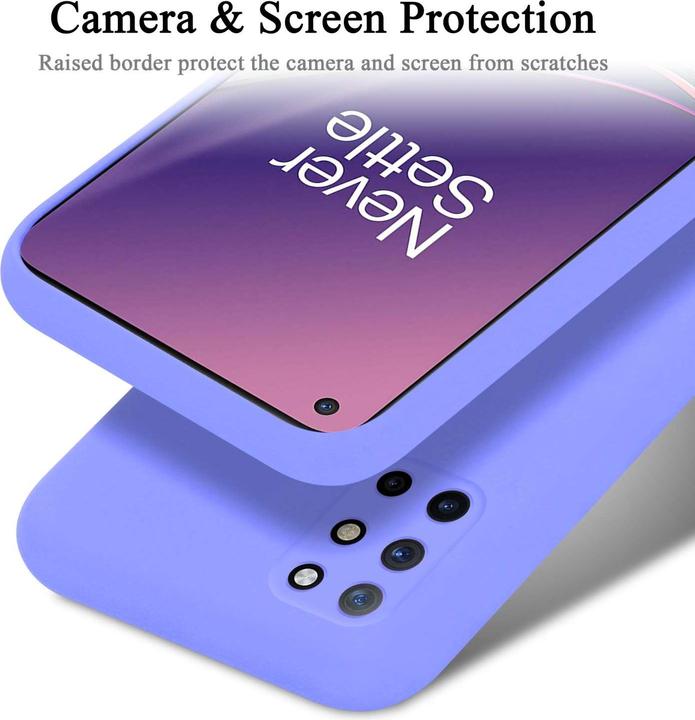 Image du produit Cadorabo Coque pour OnePlus 8T TPU Liquid Silicone Case (OnePlus 8T)