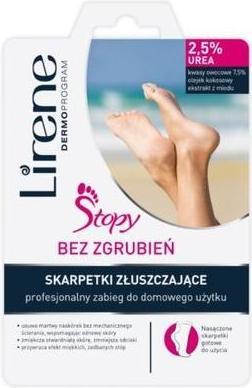 Immagine prodotto Lirene Calze esfolianti Trattamento professionale per la casa U (Maschera del piede)