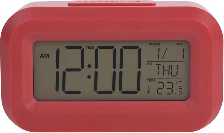 Actual product image Hometime Bright Travel Mantel Clock