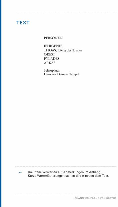 Immagine prodotto Iphigenie auf Tauris (Tedesco, Johann Wolfgang di Goethe, 2020)