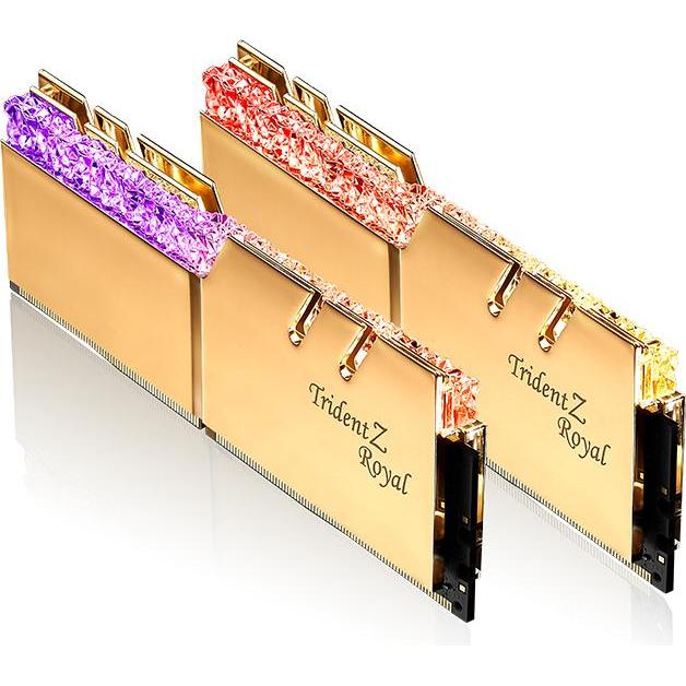 G.Skill Trident Z Royal (2 x 16GB, 4400 MHz, DDR4-RAM, DIMM), RAM, Gold