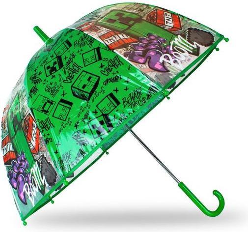 Actual product image Kids Licensing KIDS MINECRAFT transparent umbrella 46 cm