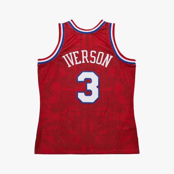 Produktbild Mitchell & Ness Philadelphia 76ers Trikot Asian Heritage Yot Snake (L)