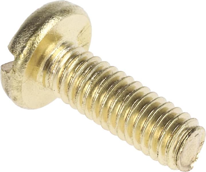 Produktbild RS PRO Schrauben Schlitz M4x12mm (1 Schraube pro Stück)