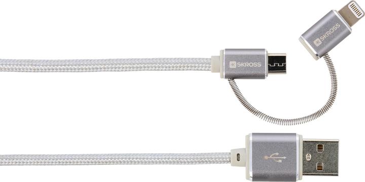 Skross 2in1 Charge'n Sync (1 m, USB 2.0)