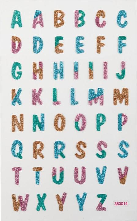 Actual product image Creativ Company Glitter stickers