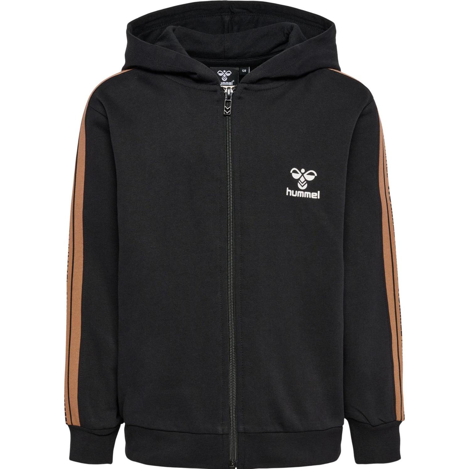 hummel, Jungen, Jacke, Hmlstreet Zip Jacket (116), Schwarz, 116