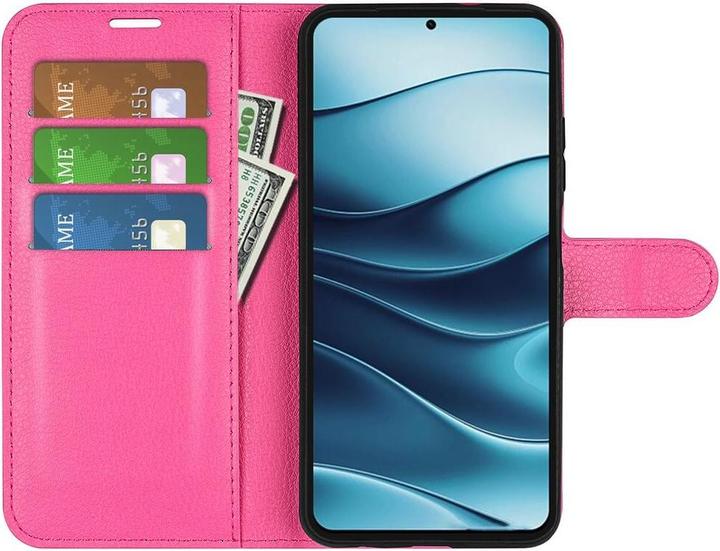 Actual product image Cover-Discount Xiaomi Redmi Note 14 5G - Leder Etui Hülle (Xiaomi Redmi Note 14 5G)