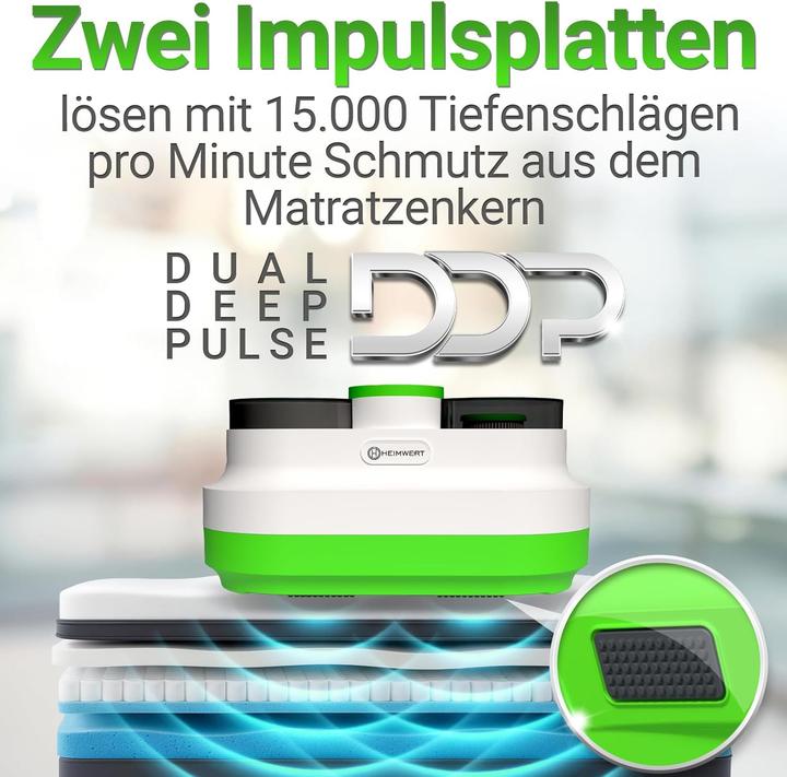 Produktbild Heimwert Milbensauger für Matratzen & Polster mit UV-C Licht