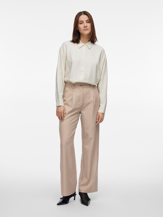 Produktbild Vila High Waist Hose mit weitem Bein (40)