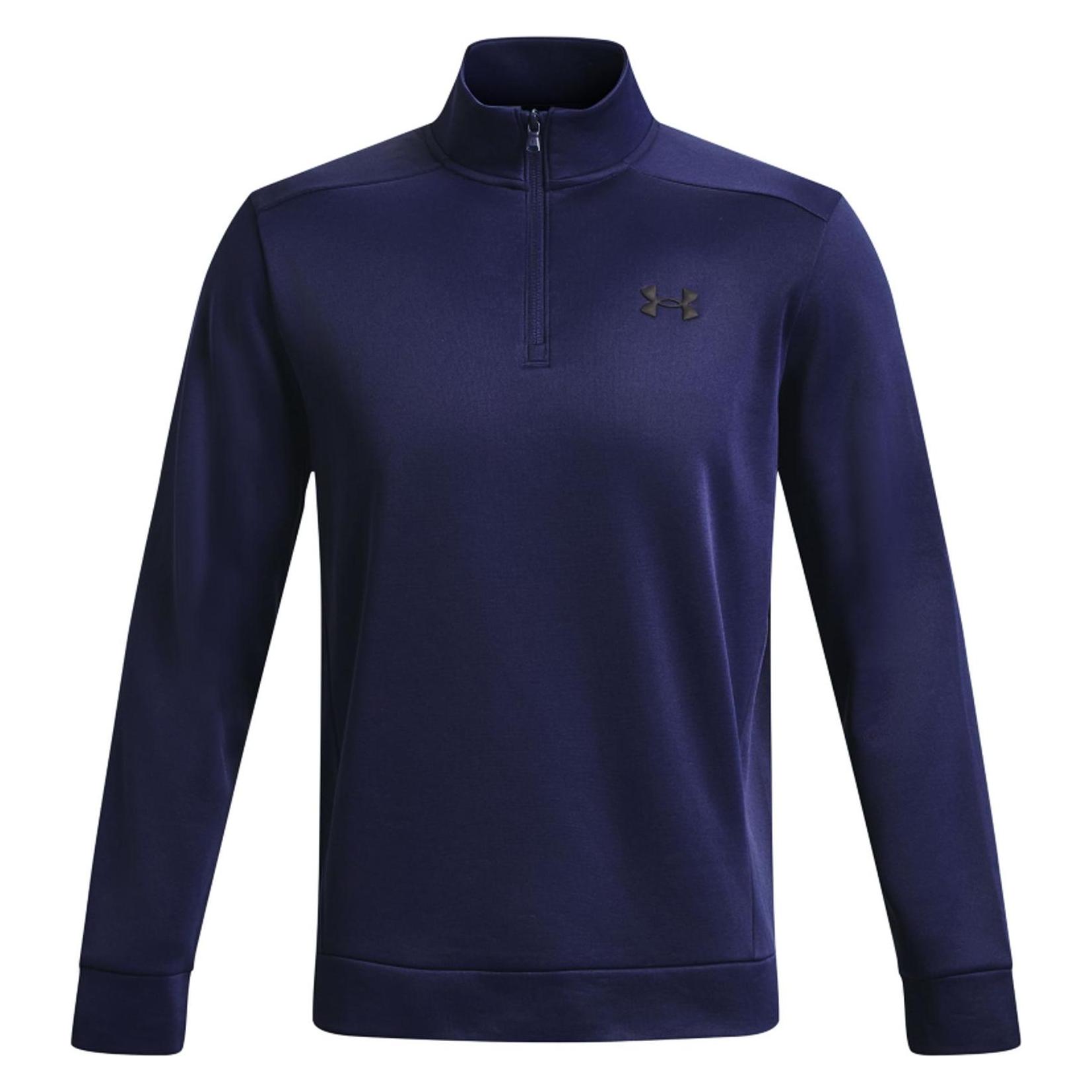 Under Armour, Herren, Pullover, Armour Fleece 1/4 Zip Sweatshirt Herren, Blau, (S)
