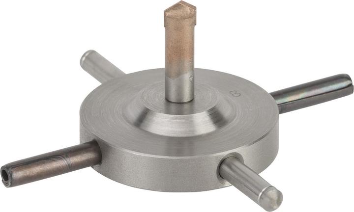 Actual product image Bosch Professional Zubehör Centring cross for dry core bits and box countersinks, 87 mm (87 millimetres)