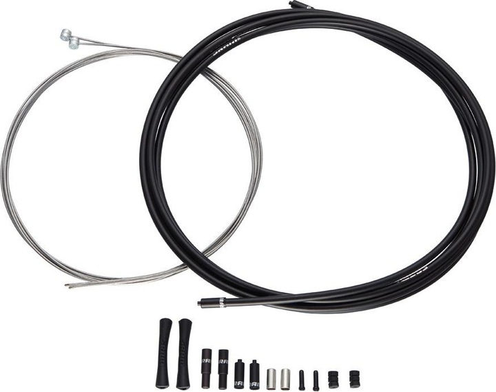 Actual product image Sram Gear Cable Kit Road & MTB Black 4mm