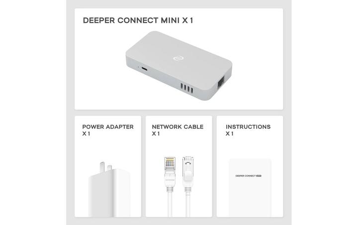 Produktbild Deeper Network Mini ohne Wi-Fi Adapter