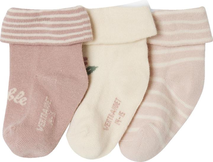 Actual product image Vertbaudet 3er-Pack Mädchen Baby Socken mit Schriftzug (pack of 3, 18)
