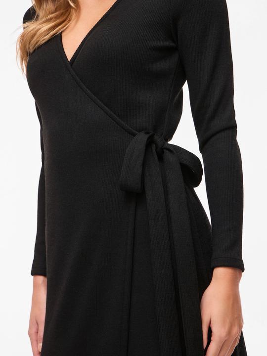 Produktbild Vila VIRAFFI Midi Kleid mit V-Ausschnitt (M)