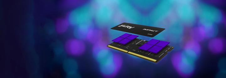 Image du produit Kingston FURY Impact (2 x 16GB, 4800 MHz, RAM DDR5, SO-DIMM)