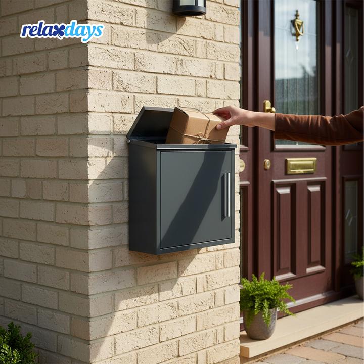 Actual product image Relaxdays postbox