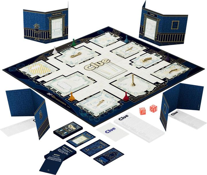 Actual product image Hasbro Gaming Clue Signature Collection Board game Family (Finnish)