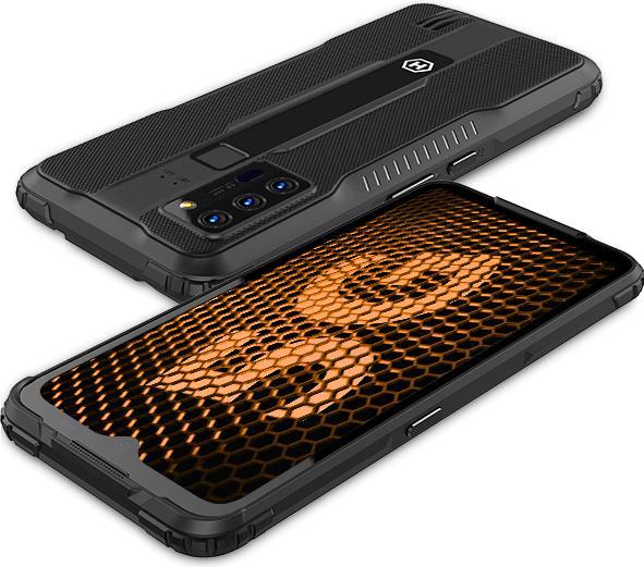 Produktbild Myphone HAMMER Blade (6.3 Zoll) Android 11 USB Typ-C (128 GB, Schwarz, 6.30", Dual SIM, 4G)