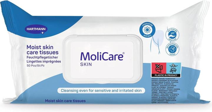 Produktbild MoliCare Skin Feuchtpflegetücher (1179800 ml, Intimtücher)