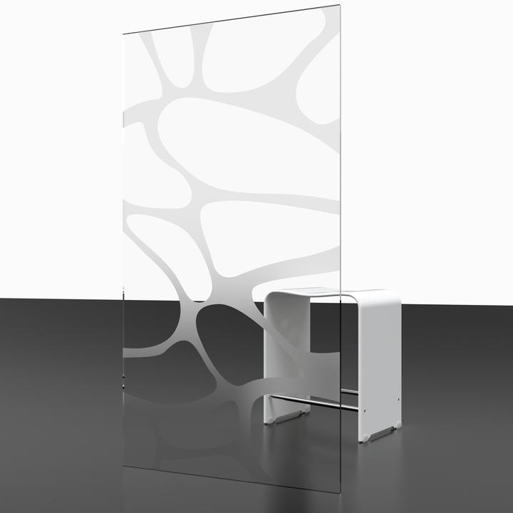 Actual product image Schulte Bath screen 1 panel