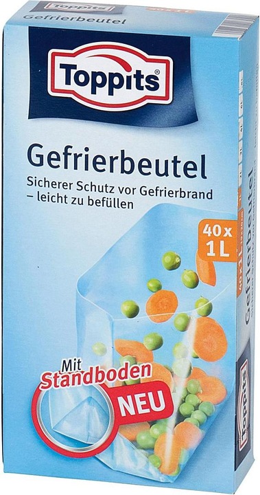 Actual product image Toppits Freezer bag (40 x)