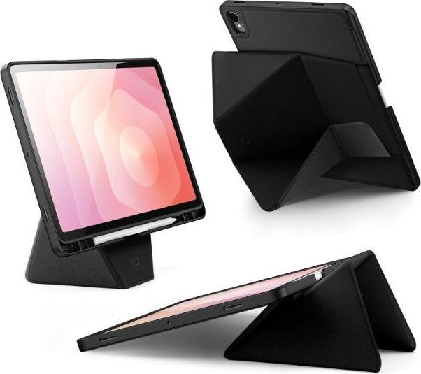 Actual product image Samsung Galaxy Tab S11- Ducis Vers Series, aufstellbares Flip-Etui, Schwarz (Samsung Galaxy Tab S11)