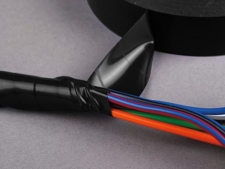 Actual product image Nitto INSULATING TAPE - BLACK - 19 mm x 20 m (19 mm)